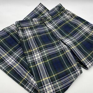 Vintage Plaid 1970's Levi's White Tab Size 30x 30 Blue Bell Bottoms Hippie Boho